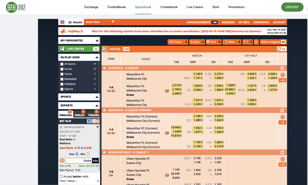 Sportsbook image